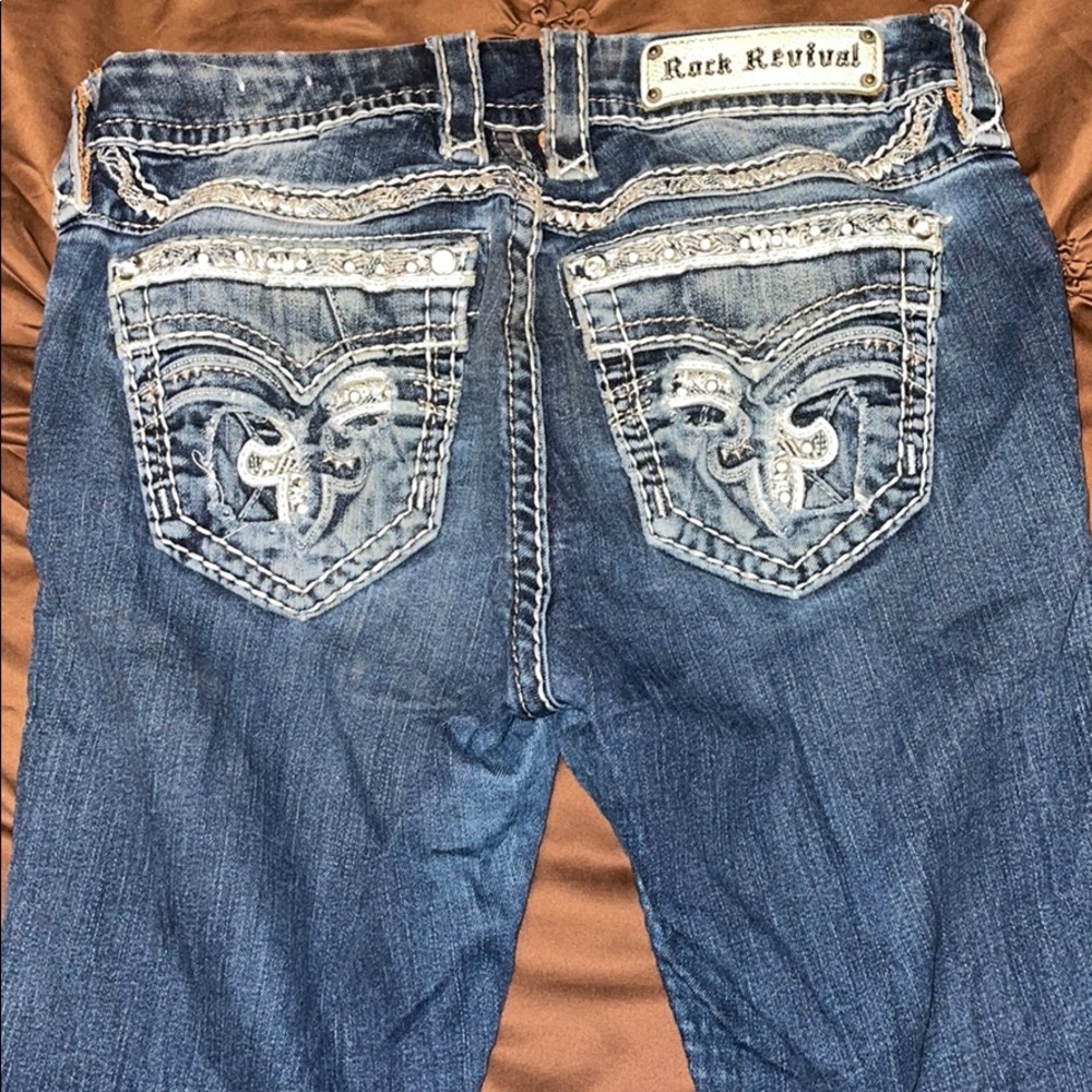 Rock revival bootcut jeans